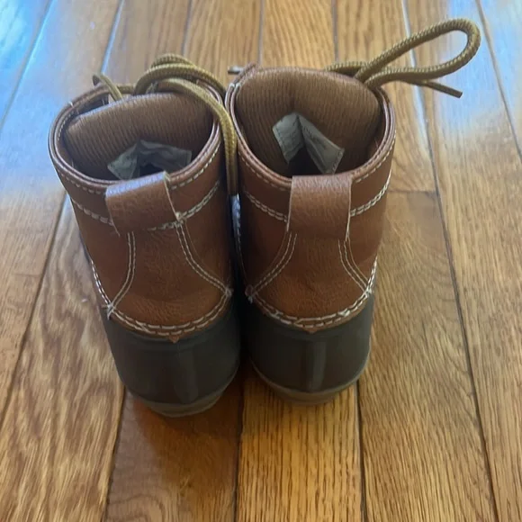 London Fog Seth Jr. Duck Boots Rain Snow Winter 11 Boys Toddler Casual Preppy - Picture 4 of 8